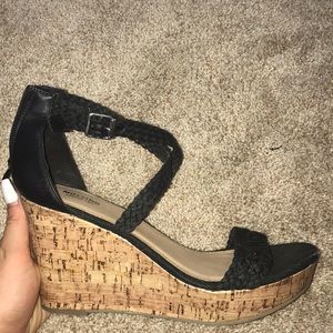 Black Mossimo Wedges